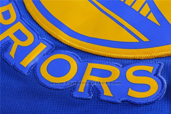 Maglia Golden State Warriors Harrison Barnes #40 Blu